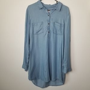Jean shirt dress
